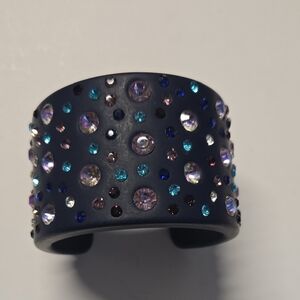 Sassy Jones Queen Sparkler Cuff (Navy)
